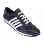 Pantofi barbati sport din piele naturala - Model bleumarin 1053BLA
